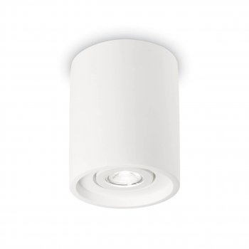Потолочный светильник Ideal Lux Oak PL1 Round Bianco