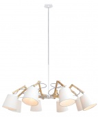 Подвесная люстра Arte Lamp Pinoccio A5700LM-8WH