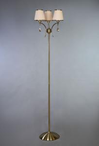 Торшер Brizzi Alora MA 01625F/003 Bronze Cream