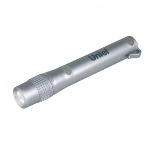 Аварийный светодиодный фонарь Uniel (07851) от батареек 165х45 S-EL050-BB Silver
