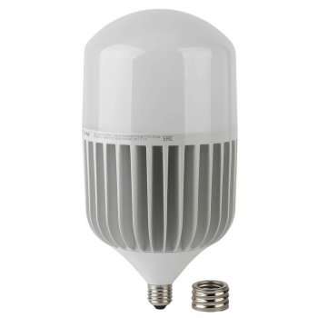 Лампа светодиодная ЭРА E40 100W 6500K матовая LED POWER T160-100W-6500-E27/E40