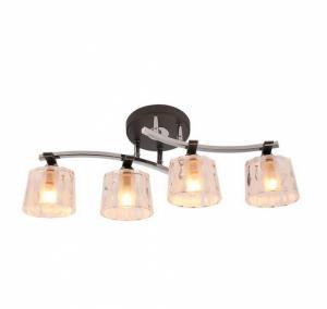 Потолочная люстра IDLamp Enrica 214/4PF-Blackchrome
