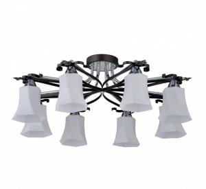 Потолочная люстра IDLamp Monga 849/8PF-Dark