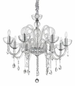 Подвесная люстра Ideal Lux Canaletto SP8 Trasparente