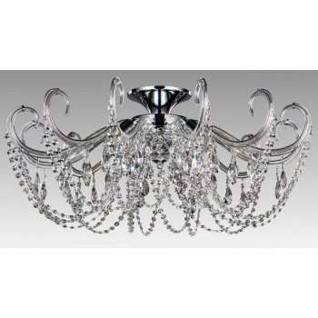 Потолочная люстра Crystal Lux Imperia PL6 Chrome/Transparente