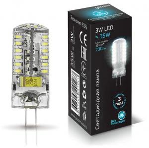 Лампа светодиодная капсульная G4 3W 4100K SS107707203
