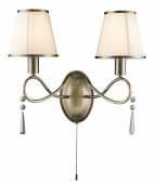 Бра Arte Lamp Logico A1035AP-2AB