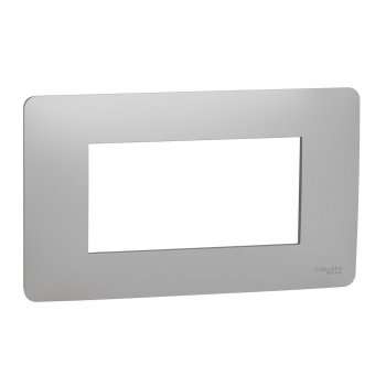 Рамка четырехмодульная Schneider Electric Unica New Modular NU210430