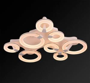 Потолочный светодиодный светильник IDLamp Jenevra 397/L8PF-LEDWhitechrome