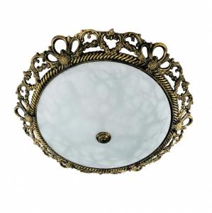 Потолочный светодиодный светильник IDLamp Marziya 265/40PF-LEDOldbronze