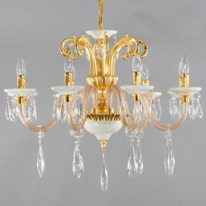 Потолочная люстра Elvan E1831007-8 SS-P WT