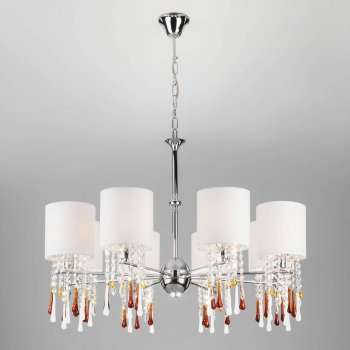 Подвесная люстра Bogates Glamour 300/8 Strotskis