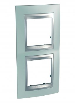 Рамка 2-постовая вертикальная Schneider Electric Unica Top MGU66.004V.094