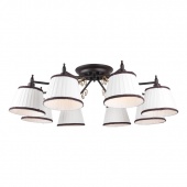 Потолочная люстра Arte Lamp Capri A6344PL-8BR