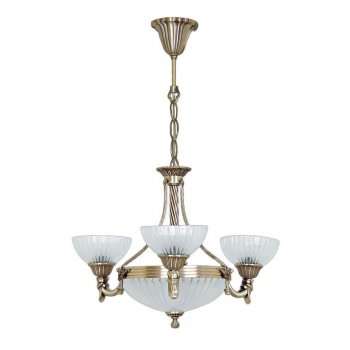 Подвесная люстра Kink Light Кристалл классика 2067/3+3 Antik
