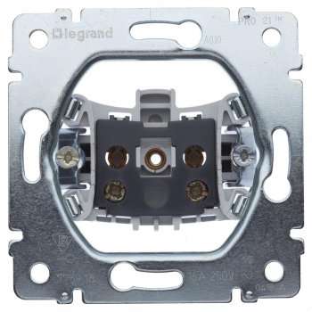 Розетка 2К Legrand Galea Life 16A 250V б/з безвинтовой зажим 775916