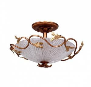 Потолочная люстра IDLamp Romana 238/5PF-Goldpatina