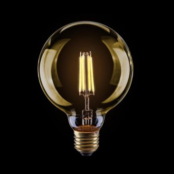 Лампа светодиодная филаментная E27 4W 2800К золотой VG10-G95Gwarm4W 7013