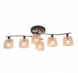 Потолочная люстра IDLamp Enrica 214/6PF-Blackchrome