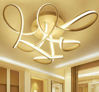 вариант дизайна люстры