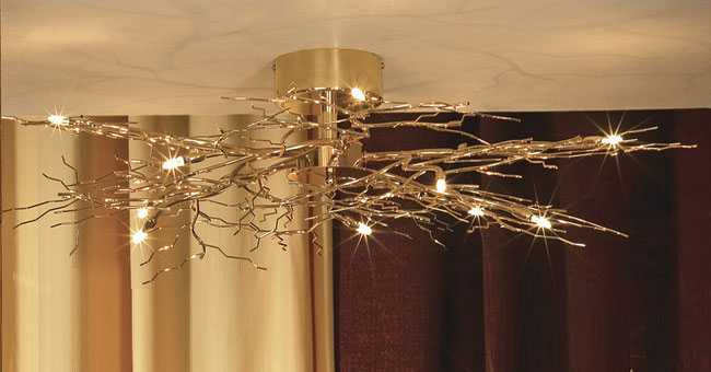 люстра со светодиодами