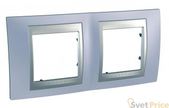 Рамка 2-постовая Schneider Electric Unica Top MGU66.004.098