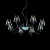 Подвесная люстра Lightstar Diafano 758084 страна Италия Подвесная люстра Lightstar Diafano 758084