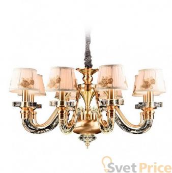 Подвесная люстра IDLamp Domenica 402/8-LEDOldbronze