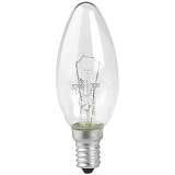 Лампа накаливания ЭРА E14 40W 2700K прозрачная ДС 40-230-E14-CL