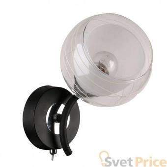 Бра IDLamp Nerina 845/1A-Blackchrome