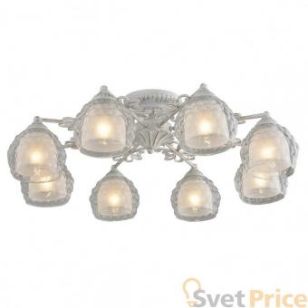 Потолочная люстра IDLamp Bella 285/8PF-Whitepatina