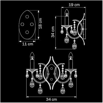 Бра Osgona Solido 706624