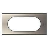 Рамка 4/5-модульная Legrand Celiane никель велюр 069115