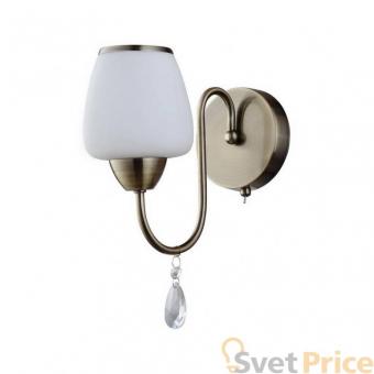 Бра IDLamp Gabriella 912/1A-Oldbronze
