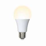 Лампа светодиодная диммируемая (10694) E27 8W 3000K шар матовый LED-A60-8W/WW/E27/FR/DIM/O