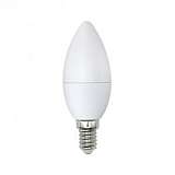 Лампа светодиодная (UL-00001771) E14 8W 6500K свеча матовая LED-C37-8W/DW/E14/FR/O