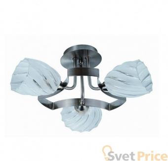 Потолочная люстра IDLamp Martha 601/3PF-MOONWhitechrome
