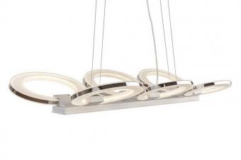 Подвесной светодиодный светильник IDLamp Arien 400/6-LEDWhitechrome