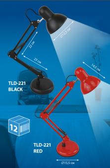 Настольная лампа (UL-00002121) Uniel TLI-221 Red E27