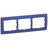 Рамка 3-постовая Legrand Galea Life волшебный синий 771913