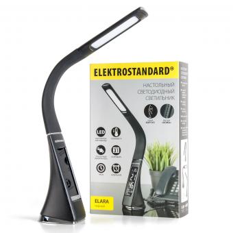 Настольная лампа Elektrostandard Elara черный 14690389102353