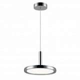 Подвесной светодиодный светильник Crystal Lux Techno SP1P Cromo