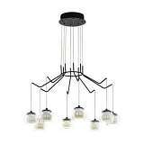 Подвесная светодиодная люстра Eglo Rovigana 39511