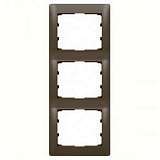 Рамка 3-постовая Legrand Galea Life темная бронза 771207