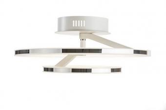 Потолочный светодиодный светильник IDLamp Jenevra 397/2PF-LEDWhitechrome