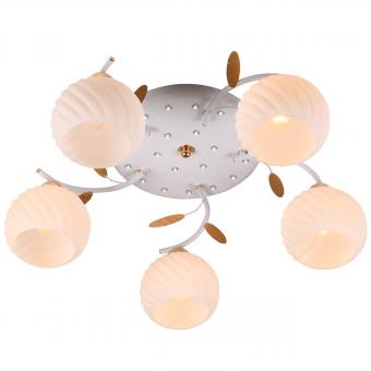 Потолочная люстра IDLamp Filomena 821/5PF-LEDWhitegold