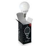Лампа энергосберегающая E14 9W 4200К шар матовый 231209