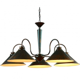 Подвесная люстра Arte Lamp Cone A9330LM-5BR