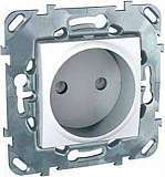 Розетка Schneider Electric Unica б/з со шторками 16A 250V MGU5.033.18ZD