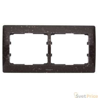 Рамка 2-постовая Legrand Galea Life какао коричневый 771702